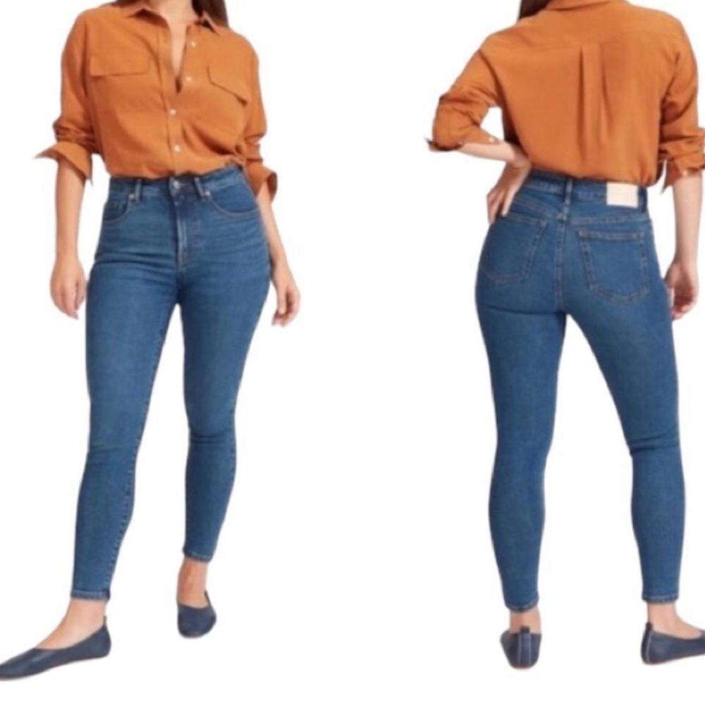 Everlane the high rise skinny jeans size 26